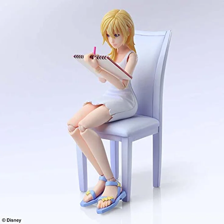 SQUARE ENIX Kingdom Hearts III Bring Arts Figur Naminé, 14cm, limitierte Auflage, ideal für Sammler – Bild 3