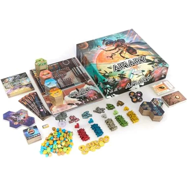 Stonemaier Games Apiary, Brettspiel mit 20 einzigartigen Fraktionen und Solo-Option, 1-5 Spieler – Bild 2