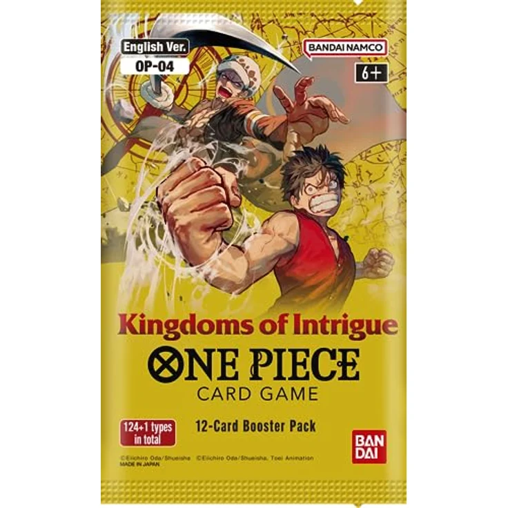 BANDAI Ban Dai ONE PIECE TCG: Kingdoms of Intrigue Booster Box [OP-04], Alabasta und Dressrosa Bögen, thematische Alt-Art-Karten, Sammlerstücke, (BCL2691629) – Bild 2