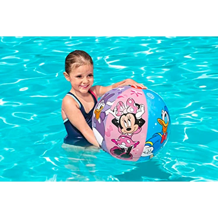 BESTWAY Wasserball Bestway 91098, Aufblasbarer Wasserball "Disney Junior Mickey & Friends", Ø 51 cm, Mehrfarbig – Bild 12
