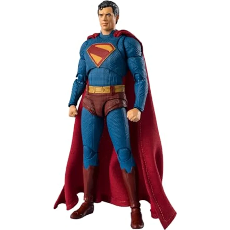 Bandai Superman 2025 S.H.Figuarts Actionfigur, 16 cm, inkl. Zubehör in Fensterbox – Bild 1