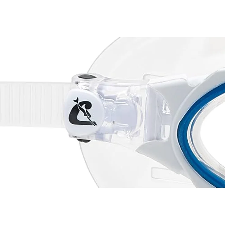 Cressi Planet Goggles - Premium Schwimmbrille für Schwimmen, Pool, Triathlon und alle Wassersportarten, Einheitsgröße, Erwachsene Unisex, Transparent/Blau Weiß – Bild 4