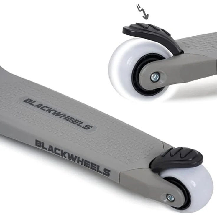 BLACKWHEELS Blink Dreirädriger Kinderroller – Klappbar, LED-Leuchträder, Stabil und Komfortabel, Höhenverstellbar, Balance-Lenkung, Geschenkidee, Leicht, ABEC-5 – Bild 4