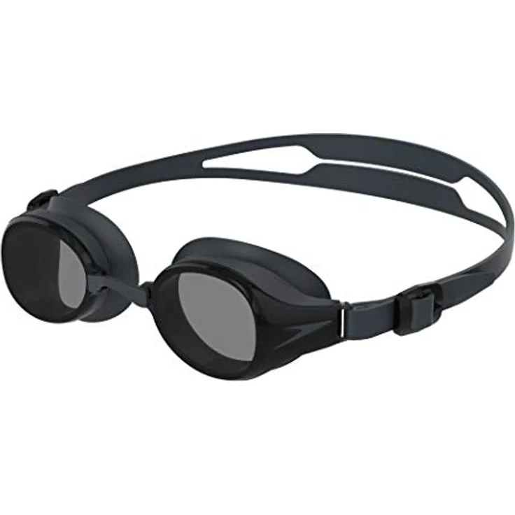 Speedo Unisex Erwachsene Hydropure Optical Schwimmbrille, Schwarz/Smoke, 7 – Bild 1