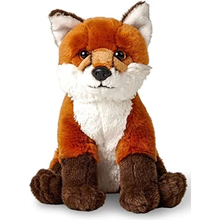 Uni-Toys Rotfuchs, sitzend – 21 cm Plüsch-Fuchs, kuschelweiches Plüschtier für Groß und Klein – Bild 2