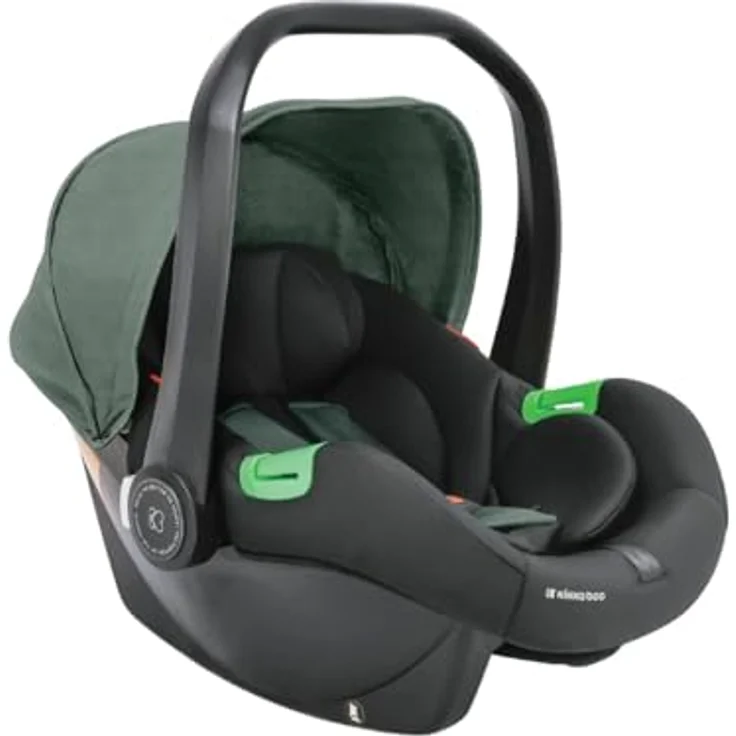 Kikkaboo Kinderwagen 3 in 1 Amaia, Kombikinderwagen mit i-Size Autositz, umbaubarer Sitzeinheit und Federung, grau – Bild 4