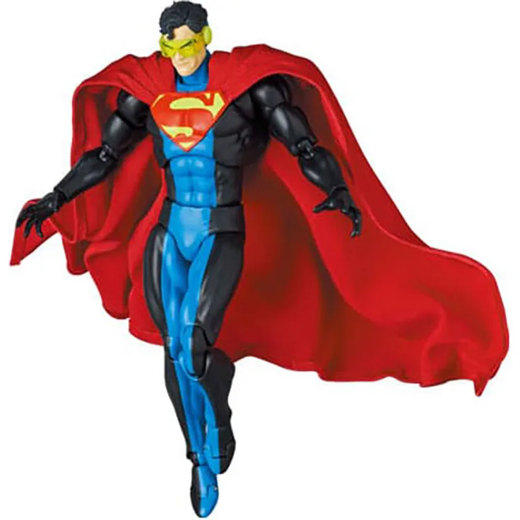 Medicom Toy MAFEX Superman Actionfigur, 16 cm, Zubehör aus "Return of Superman"