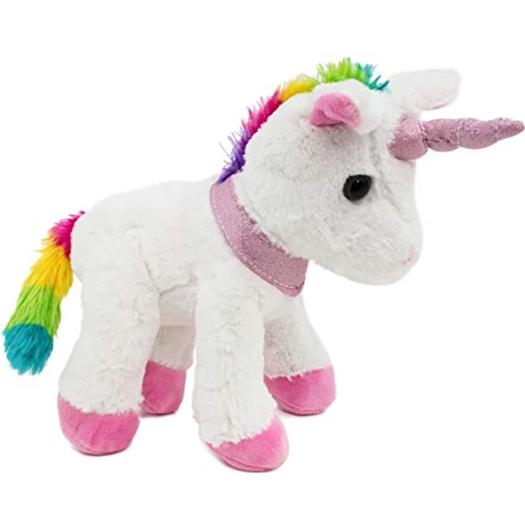 Plüsch Einhorn 21 cm hoch - Stofftier Plüschtier Kuscheltier – Bild 3