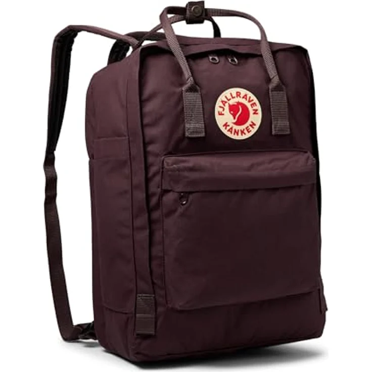 Fjällräven Kånken Laptop 17", Rucksack 42 cm, gepolstertes Laptopfach für Geräte bis 17", Farbe Blackberry – Bild 1