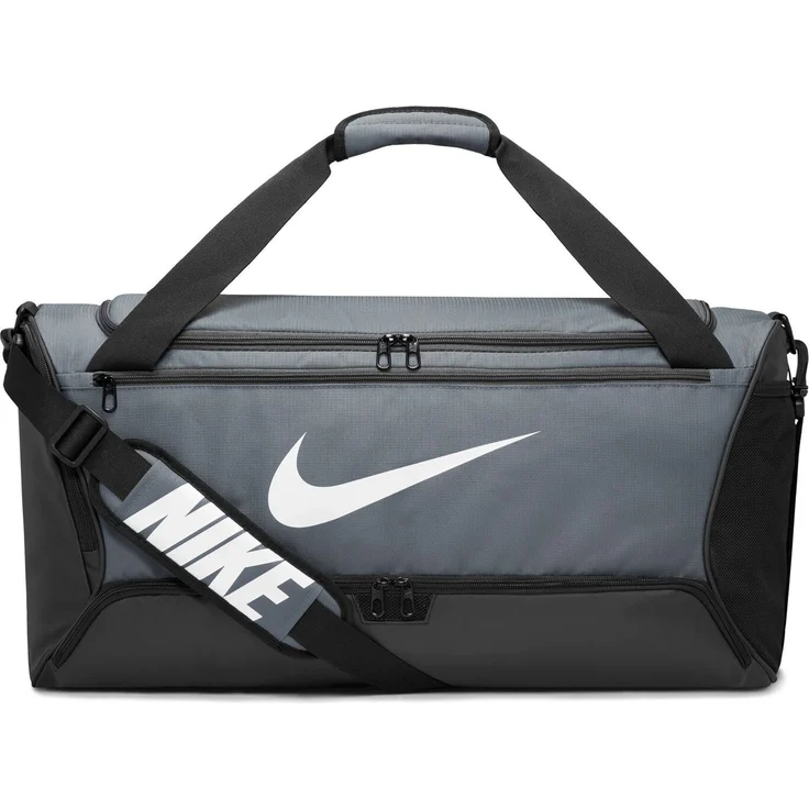 Nike Sportswear Sporttasche NK BRSLA M DUFF - 9.5 (60L), strapazierfähige Kindersporttasche mit separatem Schuhfach, blau - Preisvergleich – Bild 1
