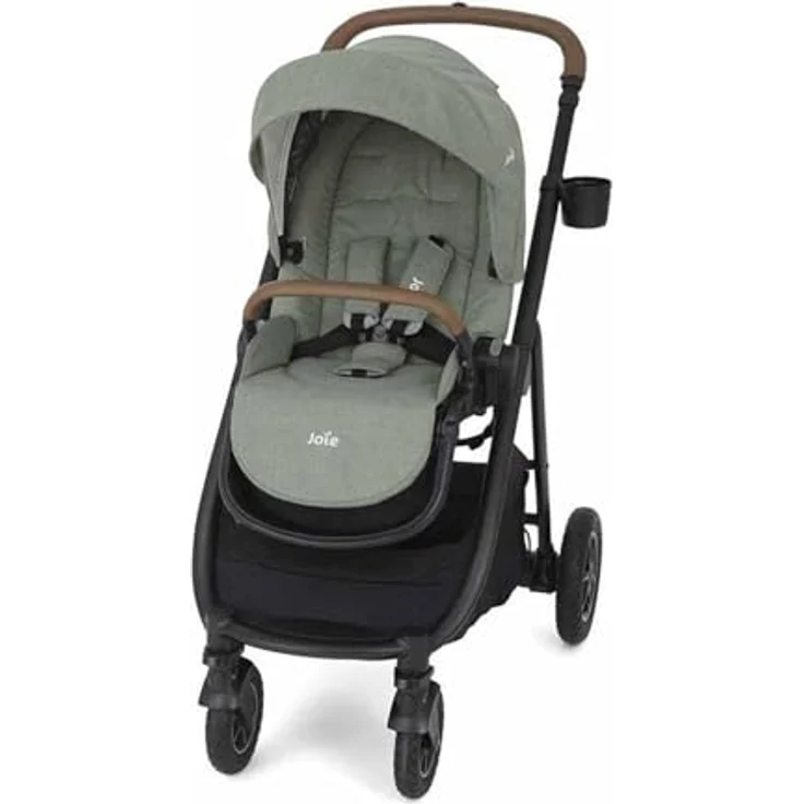 Joie Versatrax Laurel Kinderwagen, 2 in 1, Grün, 5-Punkt-Gurt, kompakt, EN 1888-2 zertifiziert, 11,7 kg, für Kinder bis 22 kg – Bild 4