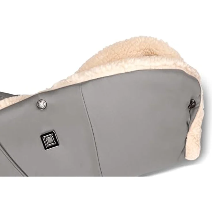 MOON Handmuff ghost, Handwärmer mit Teddyfell-Innenfutter und stylischem Design – Bild 2