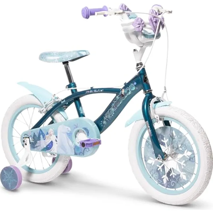 Huffy Disney Die Eiskönigin Frozen 16" Kinderfahrrad für 5-7 Jahre - Blau