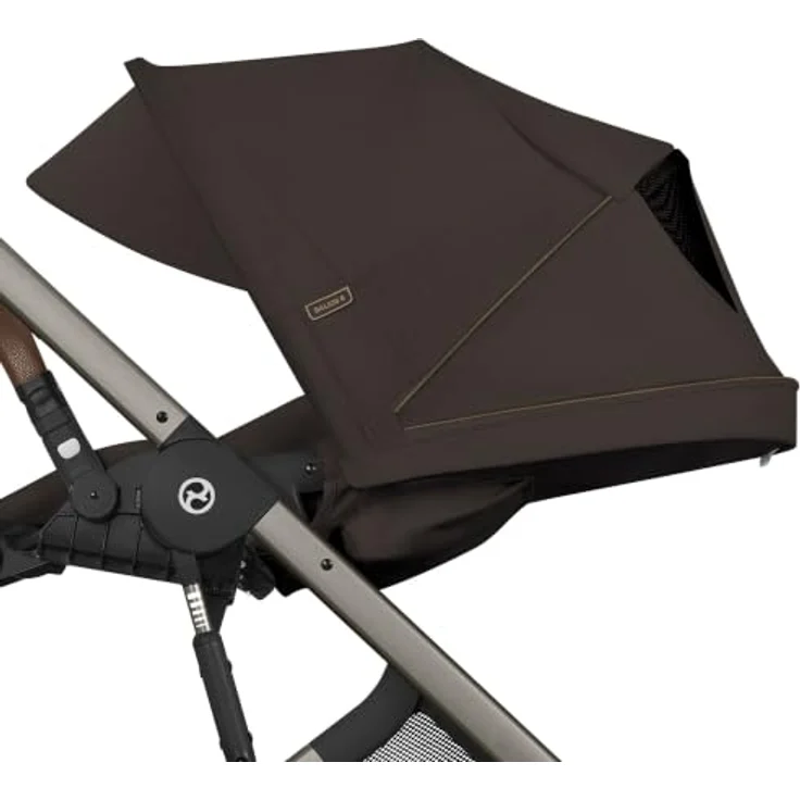 Cybex Balios S Lux Kinderwagen, ab Geburt bis 4 Jahre (22 kg), mit umsetzbarer Sitzeinheit, XXL-Sonnenverdeck und Einkaufskorb (10 kg), Kollektion 2026/2027 – Bild 4