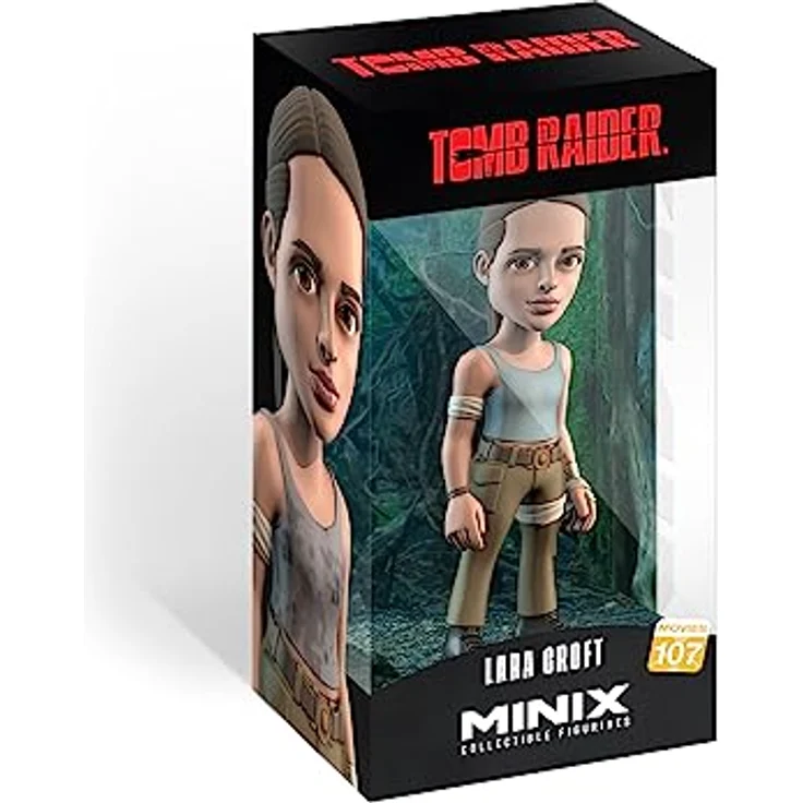 MINIX Alice Vikande Figur, Tomb Raider, Sammlerstück, 12 cm, Geschenkidee für Kinder und Erwachsene, TV- & Filmfans - MN11940, Detailgetreue Sammelfigur in 12 cm Höhe, inklusive Sammlerverpackung – Bild 2