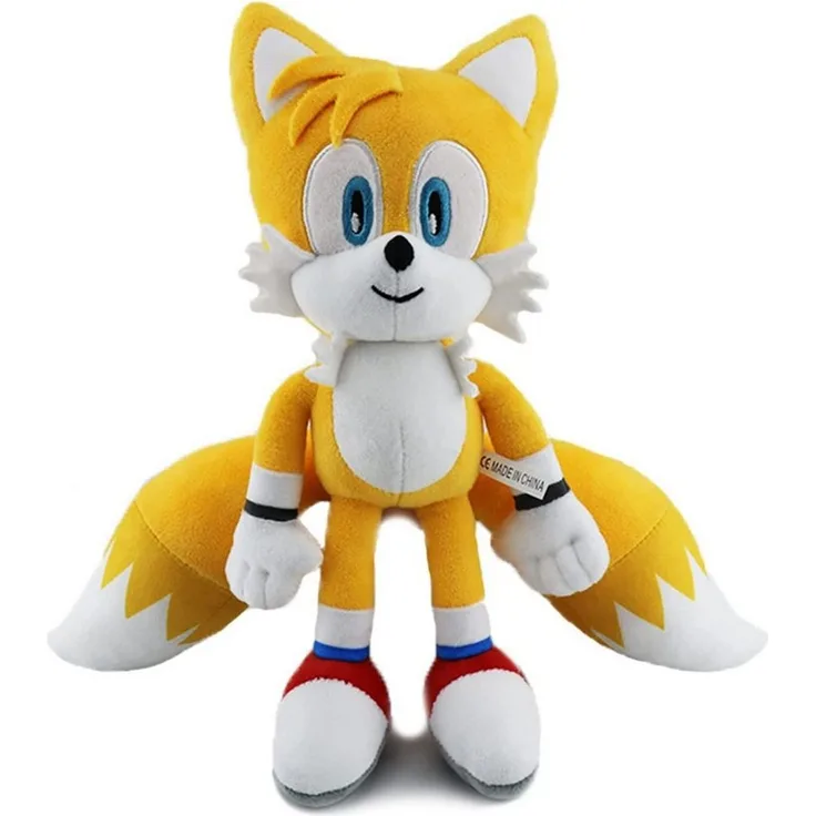 Sonic SEGA Kuscheltier Sonic The Hedgehog gelb SEGA Sonic Plüschtier 30cm Sonic Kuscheltier (1-St), Super weicher Plüsch Stofftier Kuscheltier für Kinder zum spielen - Preisvergleich