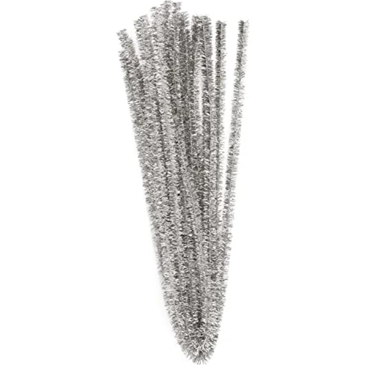 VBS 10 Chenille-Draht Pfeifenputzer Biegeplüsch Metallic Basteldraht Pfeifenreiniger