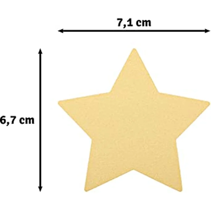 Vaessen Creative Motivstanzer Super Jumbo Stern, 7,5 cm, lila, ideal für Scrapbooking und Papierbastelarbeiten – Bild 3