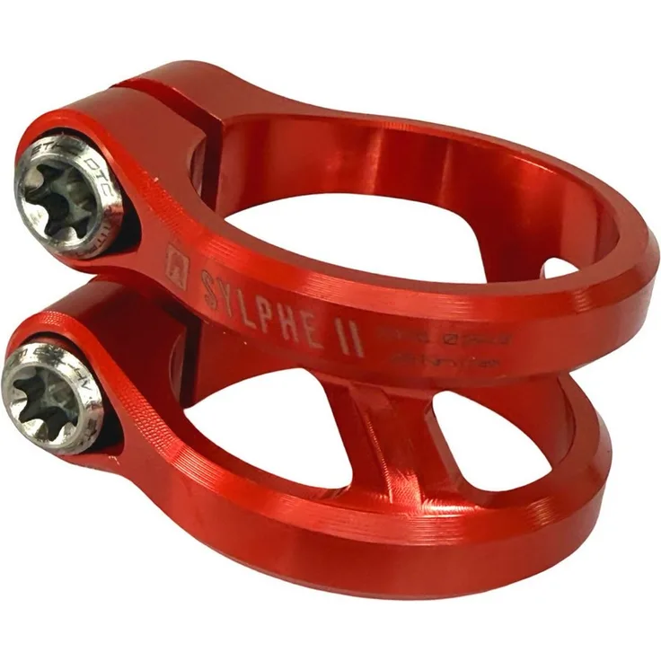 Ethic DTC Sylphe V2 Stunt-Scooter Alu Titan Lenker Klemme, Leichtgewichtiges Design aus Aluminium 7075-T6, Titan Schrauben, Torx 40, schwarz