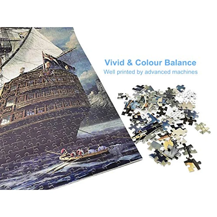 AveJoys Puzzle 1000 Teile Segel Setzen, 70 x 50 cm, Premium-Karton, für Erwachsene und Kinder ab 8 Jahren – Bild 4