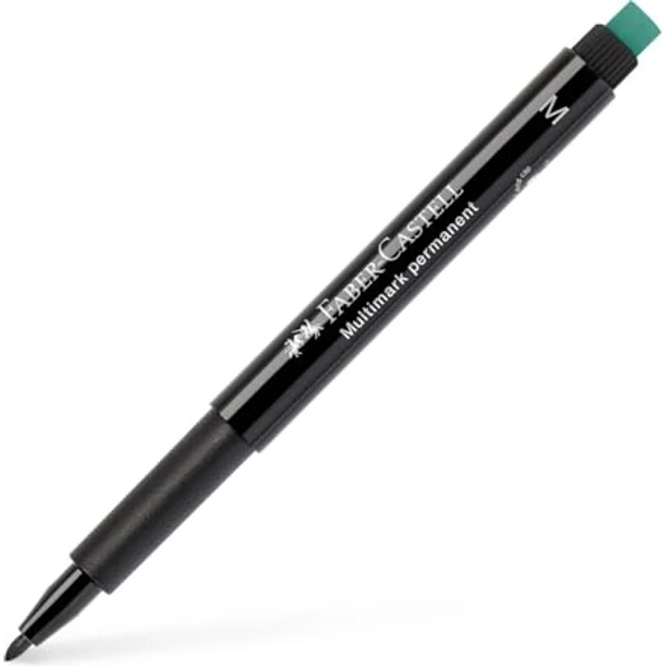 Faber-Castell Permanentmarker Multimark 1525 M, Strichstärke 1,0 mm (M), korrigierbar, Filzstift, Schwarz – Bild 2