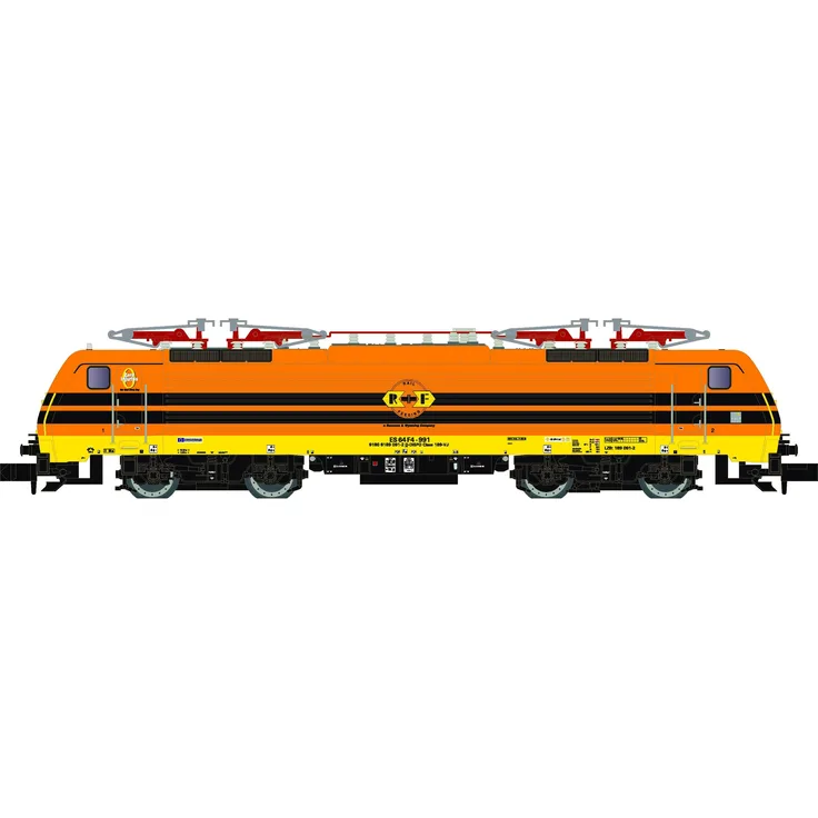 Lemke E-Lok BR 189 RRF Ep.VI Sound, Modelleisenbahn Spur N mit besonders detailliertem Soundmodul