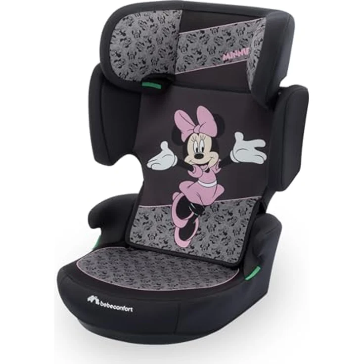 bebeconfort Road Safe i-Size, Kindersitz für 3,5–12 Jahre (100–150 cm), leichgewichtige Fahrzeuggurtbefestigung, Disney - Authentic Minnie – Bild 1