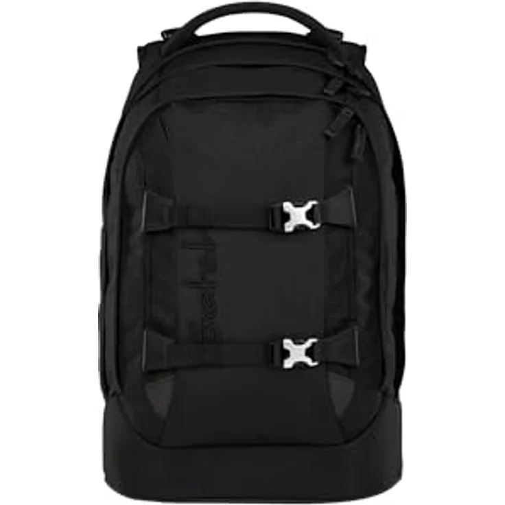 Satch Satch Pack Schulrucksack, 4-fach Frontloops für individuelle SWAPS, Nordic Black – Bild 1