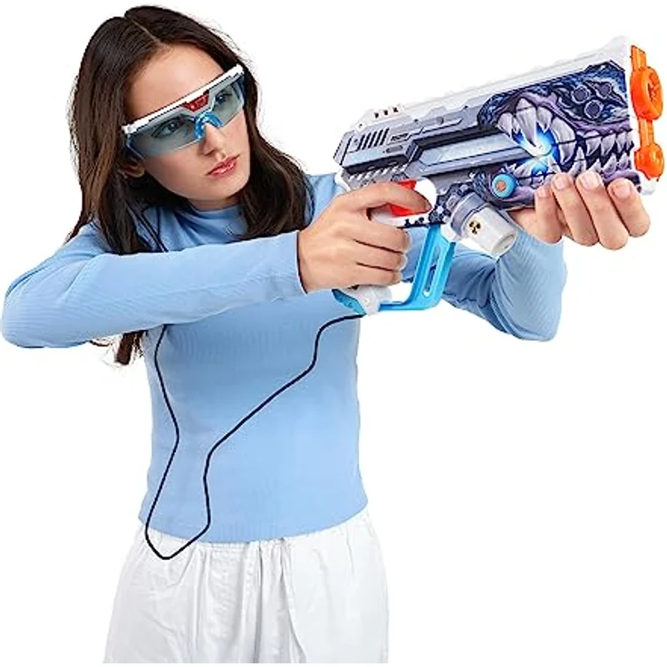 ZURU XShot - Skins Laser 360° Blaster Set, Lasertag-Erlebnis für bis zu 4 Teams, multicolor – Bild 2