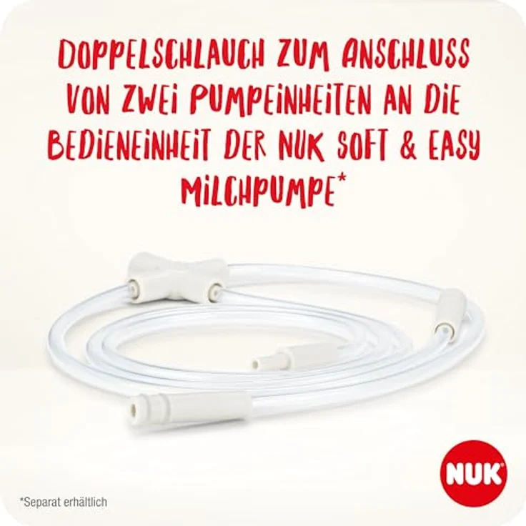 NUK Soft & Easy Erweiterungsset elektrische Milchpumpe, 100% Silikon Brustaufsätze 24 mm & 27 mm, inkl. Perfect Match Babyflasche, individuell einsetzbar als Einzel- oder Doppel-Milchpumpe – Bild 4