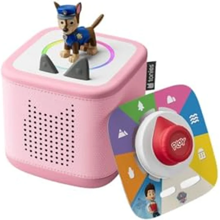 Tonies Toniebox 2 Starterset inkl. Tonie-Figur, WLAN-fähig, robust & interaktiv, rosa – Bild 1