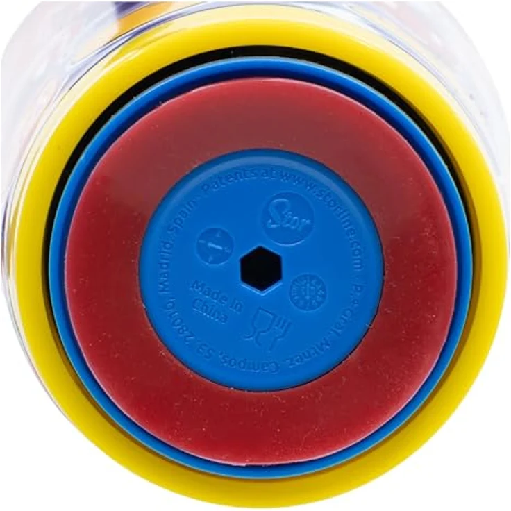 Stor Kippsicherer Kunststoffbecher von Mickey, 370 ml mit Smartgrip Kippschutz, dekoriert mit Originaldesigns, BPA-frei – Bild 4