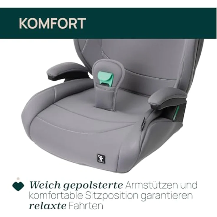 Chicco QUIZY I-SIZE LITE, Kindersitz für 100-150 cm, leicht, verstellbare Kopfstütze, Einhand-Sitzwinkeleinstellung – Bild 6