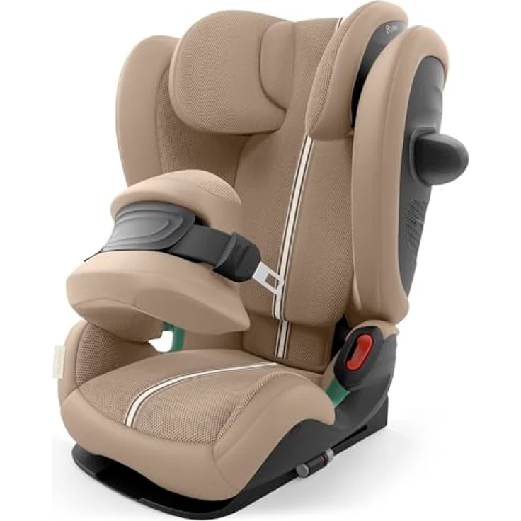 Cybex Pallas G3 Plus, 2-in-1 Kindersitz (15 Monate - 12 Jahre) mit erhöhter Sicherheit, Almond Beige – Bild 2