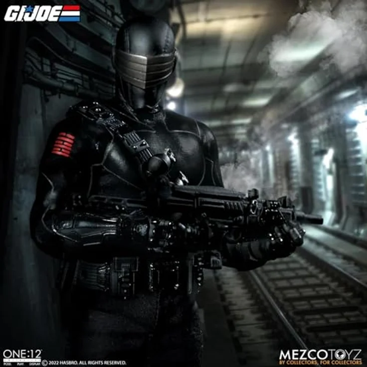 Mezco G.I. Joe 1/12 Snake Eyes Deluxe Edition, 17 cm Sammelfigur, MEZ76391 – Bild 2