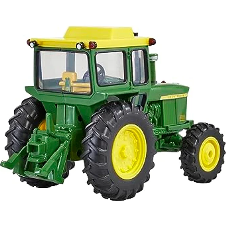 Britains John Deere 4020 Traktor Spielzeug mit Kabine, detailliertes Modell im Maßstab 1:32, langlebig für innen und außen, für Kinder ab 3 Jahren – Bild 2