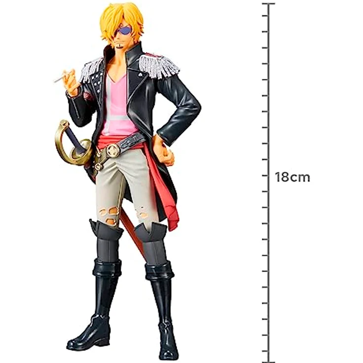 Banpresto One Piece Figur Sanji The GrandLine Men Vol. 4, limitierte PVC-Statikfigur – Bild 2