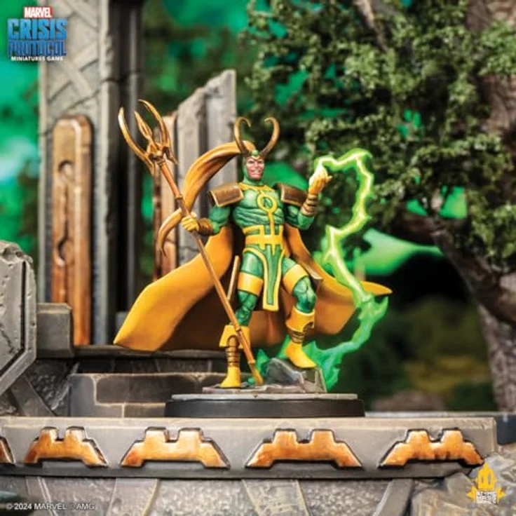 Atomic Mass Games Marvel: Crisis Protocol - Mighty Thor, Lady Sif, Thor, Hero of Midgard & Loki, Prince of Lies - Charakterpack für Asgard mit 4 Miniaturen – Bild 6