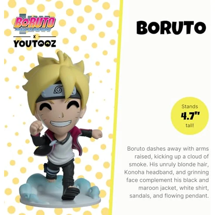 YOUTOOZ Boruto Uzumaki Figur 11CM, hochwertige Sammelfigur aus dem Anime Boruto: Naruto Next Generations – Bild 4
