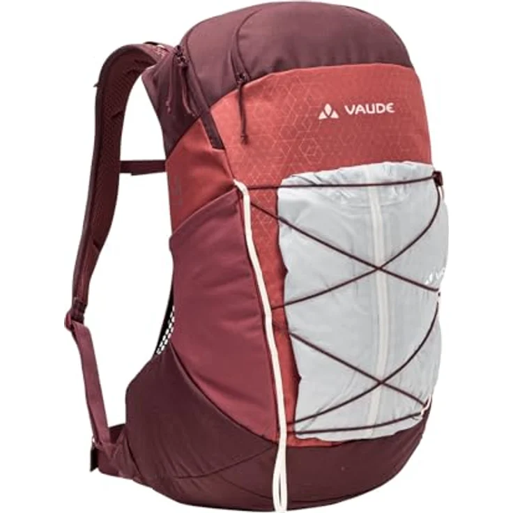 VAUDE Women's Agile Air 18, Wanderrucksack mit Aeroflex-3D Rückensystem, ErgoShape-Women Schultergurten, in redeva – Bild 8