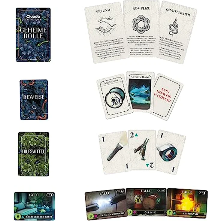 Cluedo Conspiracy Brettspiel für Erwachsene und Jugendliche – Bild 4