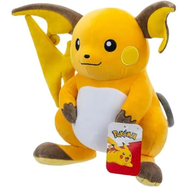Pokémon PKW3111-30 cm Plüsch – Raichu, offizieller Plüsch – Bild 4
