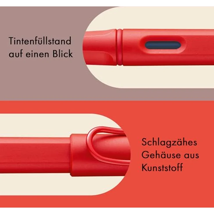 LAMY Füllhalter safari Cozy Strawberry M - Special Edition – Bild 5