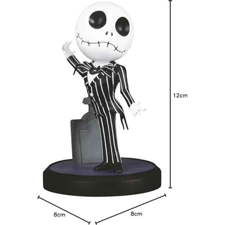 YuMe Nightmare Before Christmas HeroBox Jack Skellington Sammelfigur, 10,2 cm, verschiedene Designs, für Kinder und Erwachsene ab 8 Jahren – Bild 3