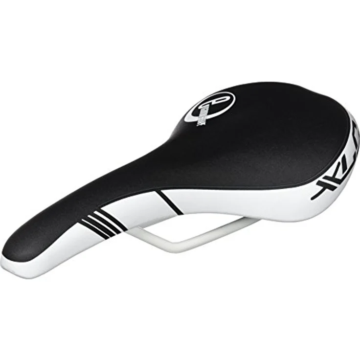 XLC Fahrradsattel MTB ATB Sport SA-S07 Sattel, Schwarz, Weiß, One Size