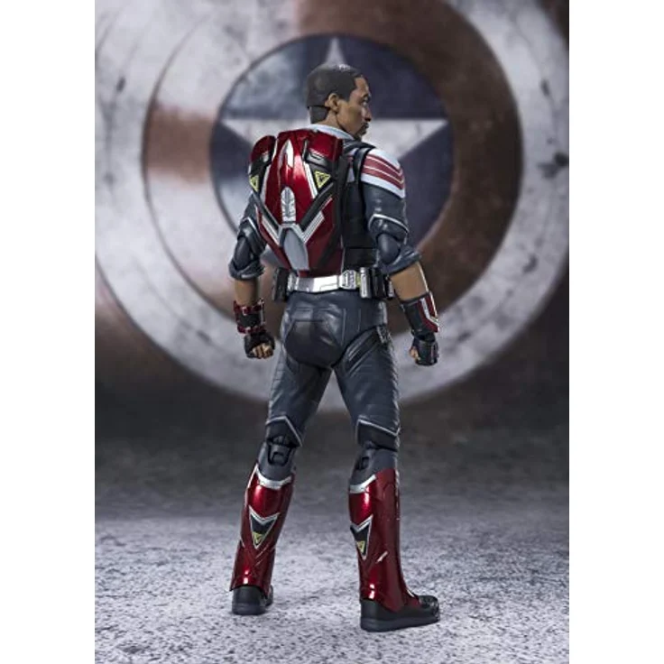 TAMASHII NATIONS - Der Falcon und der Wintersoldat - S.H.Figuarts Actionfigur, 15 cm – Bild 3