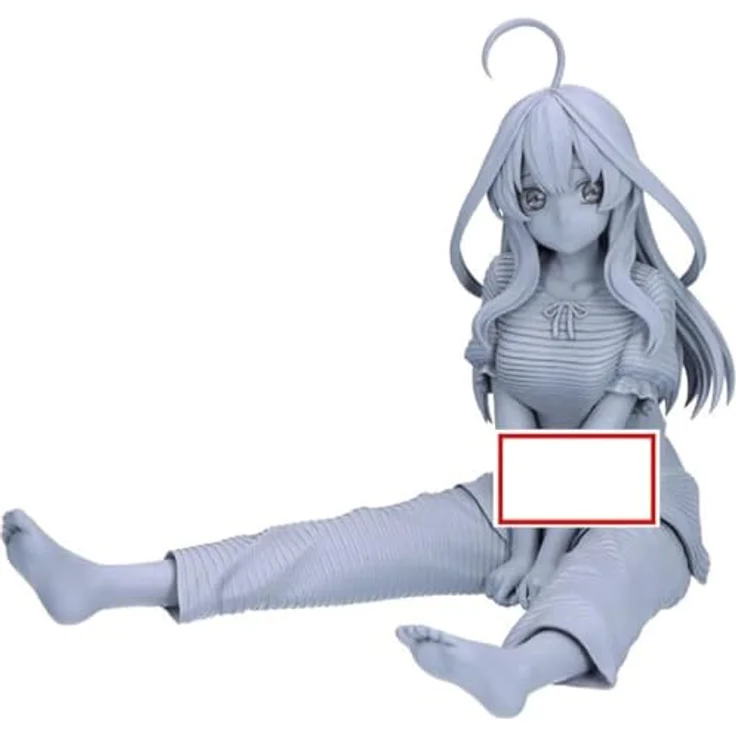 Banpresto The Quintessential Quintuplets - Relax Time - Itsuki Nakano Statue, 12 cm detailreiche Sammelfigur in entspannter Pose – Bild 2