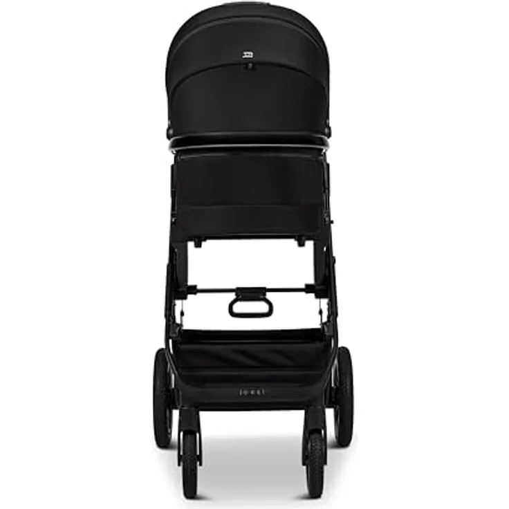 Moon PIÙ Kinderwagen / Kombikinderwagen, vielseitig und komfortabel für Kinder, schwarz – Bild 4
