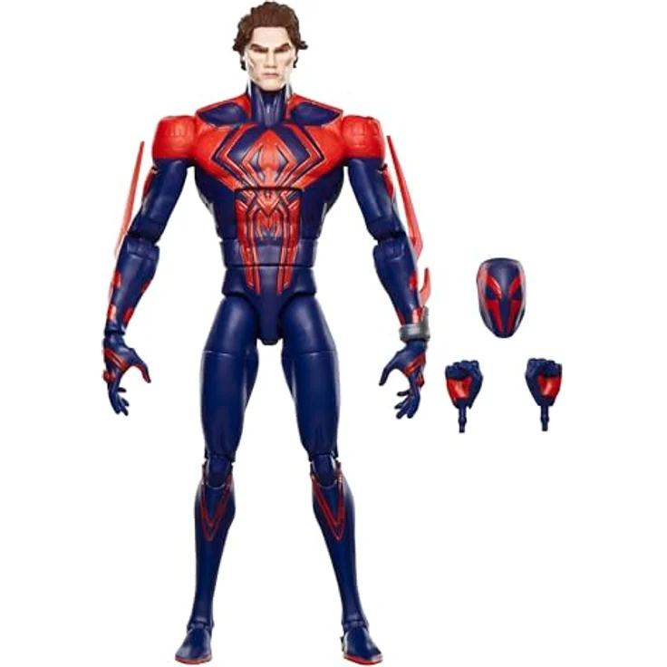 Marvel Legends Series Spider-Man 2099, Action-Sammelfigur mit mehr als 20 Bewegungspunkten, 15 cm, inspiriert von Spider-Man: Across The Spider-Verse – Bild 1