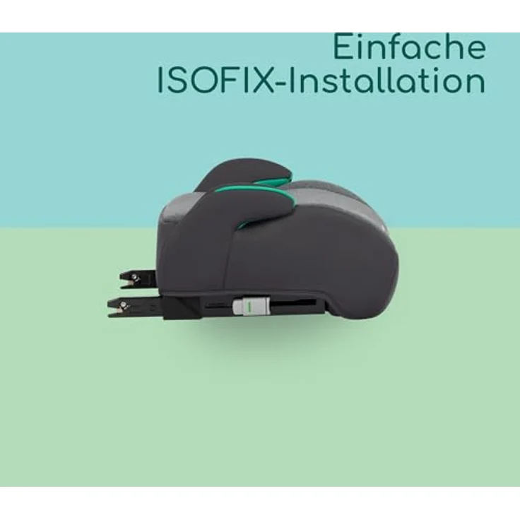 Bebeconfort Manga I-Fix, Kindersitzerhöhung nach i-Size R129 mit ISOFIX-Befestigung, für Kinder von 6 bis 12 Jahren – Bild 3